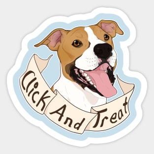 Click and Treat! Sticker